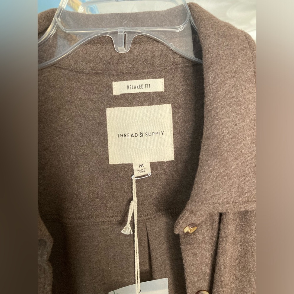 Thread and Supply long sleeve shirt NWT